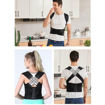 Shopzille™ Adjustable Posture Corrector – Back, Neck & Shoulder Support